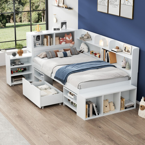Kinderbett mit schubladen - mit,