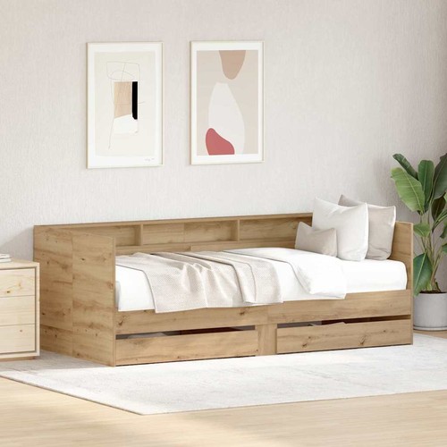 Vidaxl tagesbett mit regal - mit,