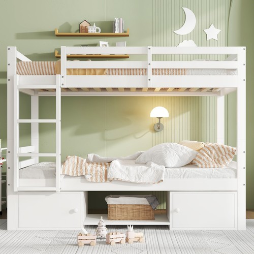 Etagenbett 90x200cm umbaubar - , 2