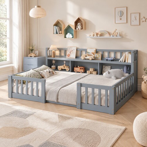 Bodenbett kinderbett 140x200 - bodenbett,