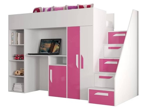 Bett hochbett schreibtisch - bett,