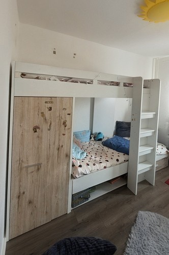 Hochbett mit betten - hochbett, 2