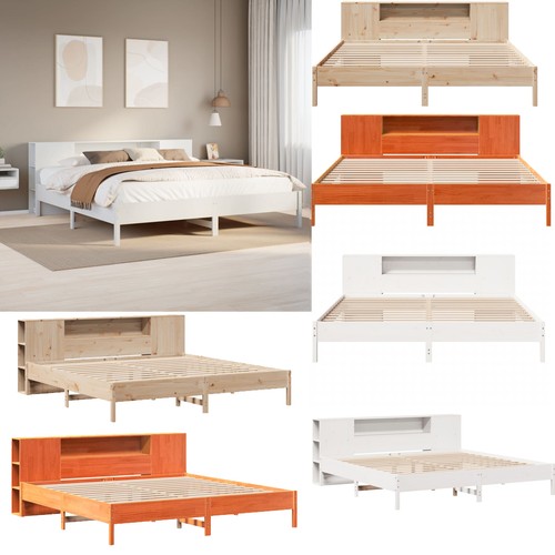 Vidaxl massivholzbett mit - massivholzbett,
