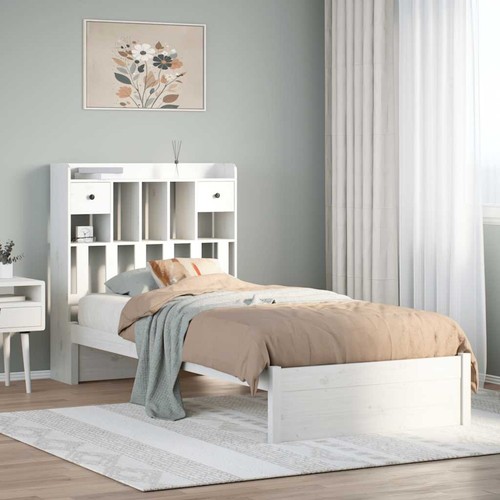 Vidaxl massivholzbett mit - massivholzbett,